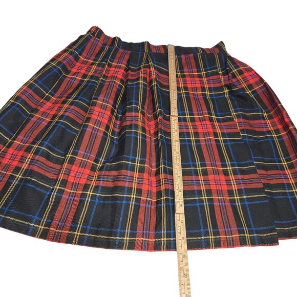 Freeze Frame Womens 16PP Plaid Skirt Mini Preppy Grunge Dark Academia Y2K 90s - Picture 5 of 9